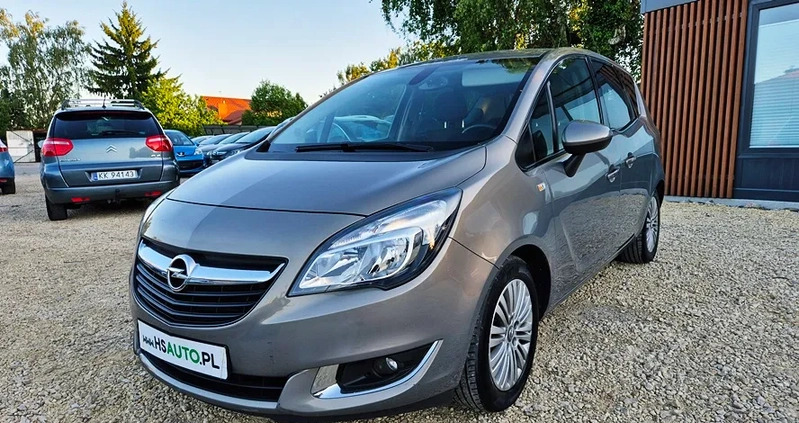 Opel Meriva cena 26500 przebieg: 190000, rok produkcji 2014 z Siemiatycze małe 781